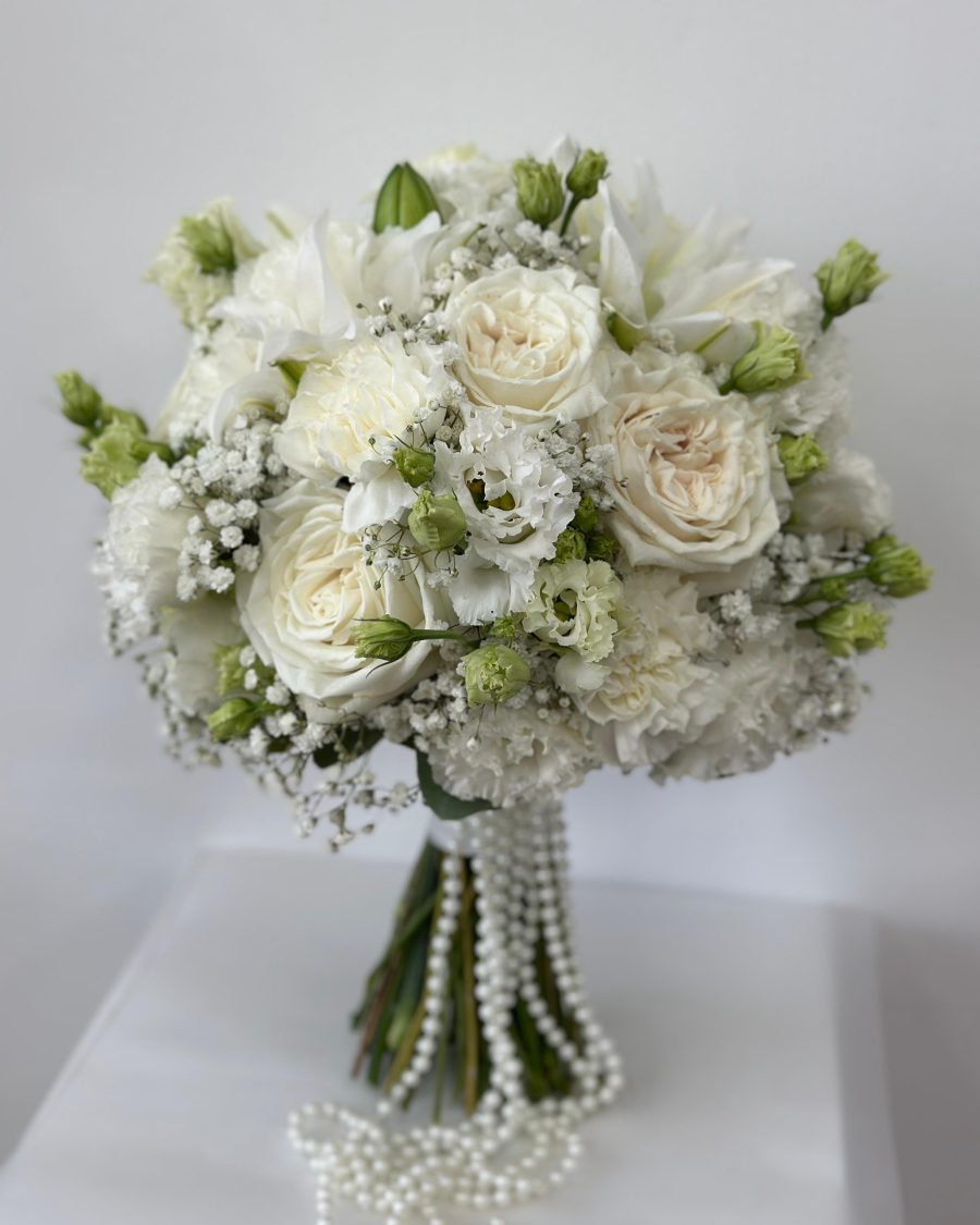 Buchet de mireasa cu margele